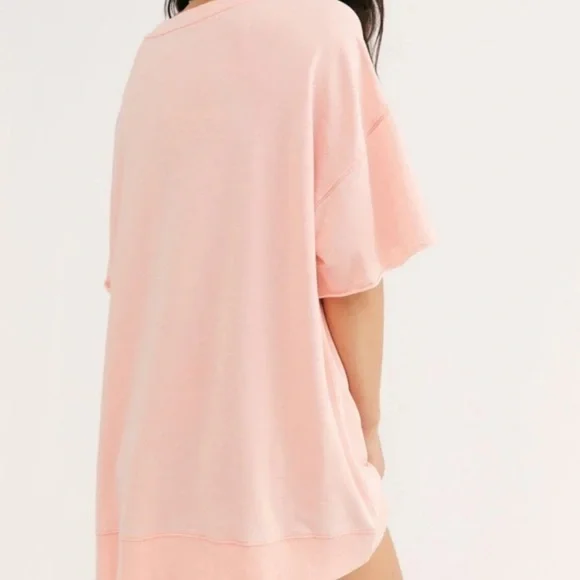 FREE PEOPLE COOL GIRL TEE - Picture 3 of 4